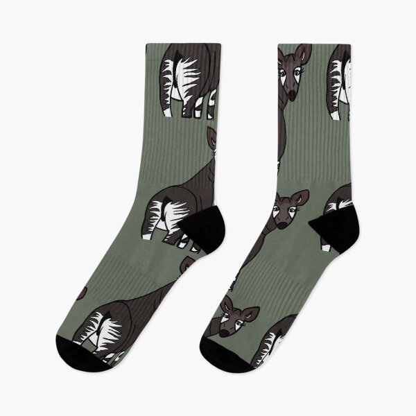 Item preview, Okapi - cartoon style designed and sold by bellamousse design co.