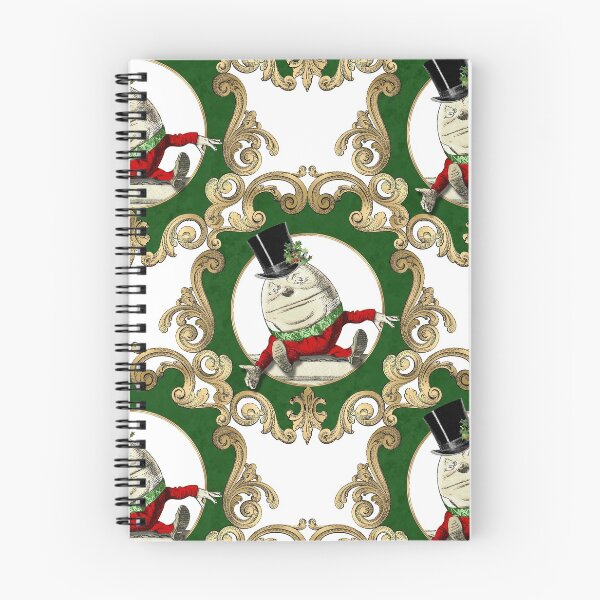 Item preview, Humpty Dumpty de Navidad Alicia en el país de las maravillas Vintage Pattern designed and sold by 4Craig.