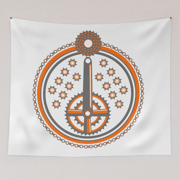 Item preview, Bike Parts Collage designed and sold by piedaydesigns.