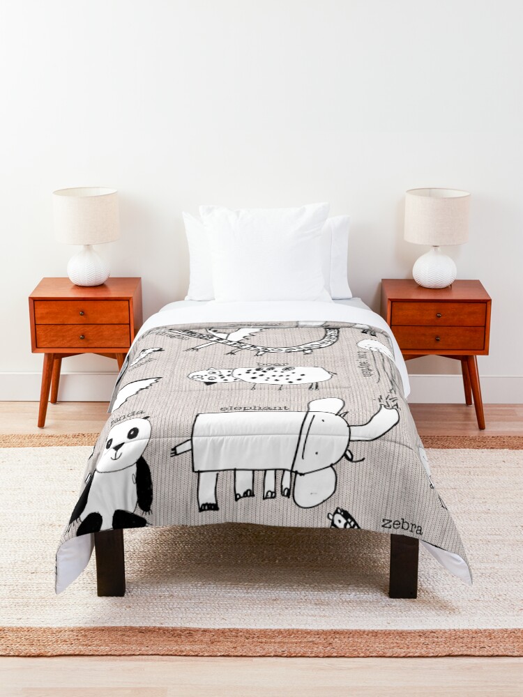 Alternate view of Baby Zoo Comforter