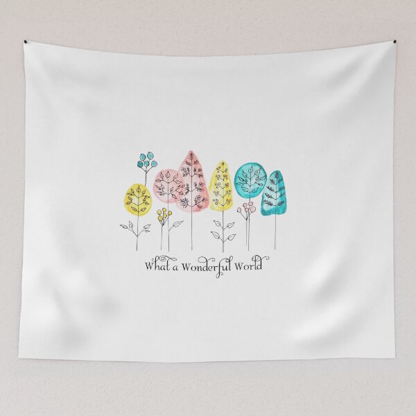 Item preview, Fanciful Woods Wonderful World Watercolor Woods designed and sold by 13Moons.