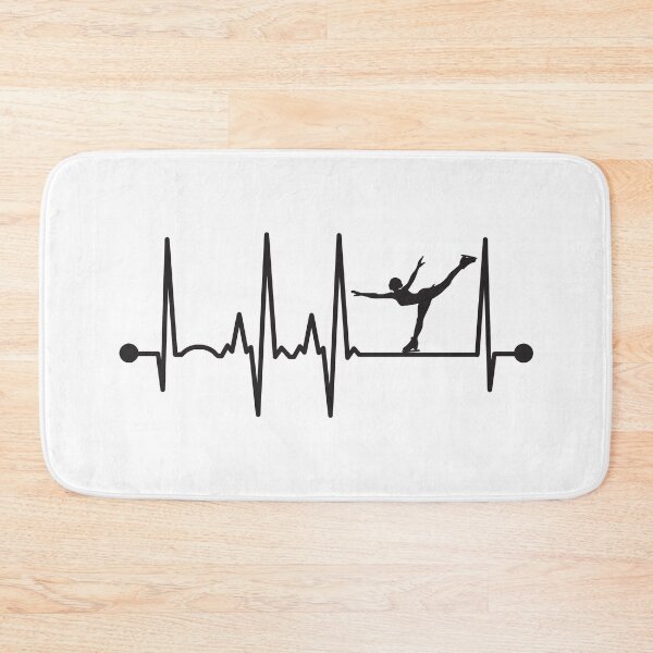 Item preview, Figure Skating Heartbeat designed and sold by teesaurus.