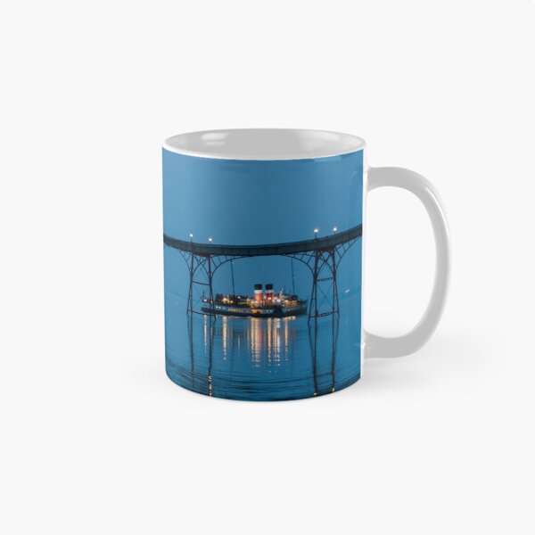 Item preview, The Paddlesteamer Waverley leaves Clevedon Pier designed and sold by Carolyn Eaton.