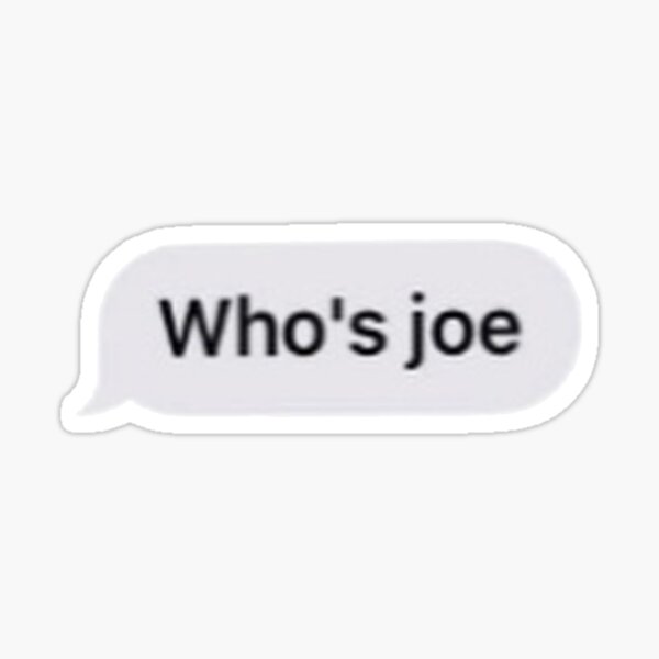Item preview, who’s joe designed and sold by kykyswan.