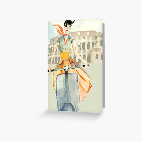 Roman Holiday Greeting Cards for Sale | Redbubble
