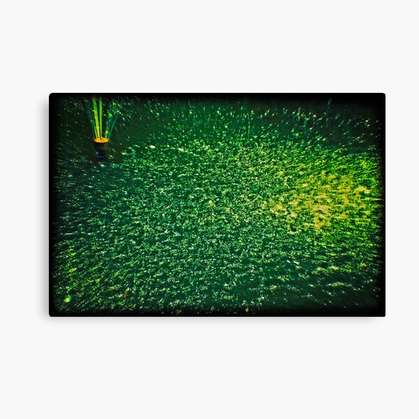 IMPRESSIONIST FOUNTAIN Canvas Print