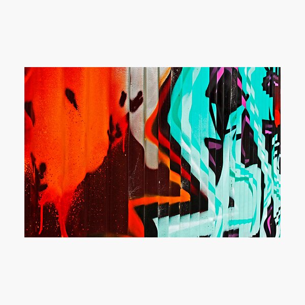 MOLTEN WALL Photographic Print