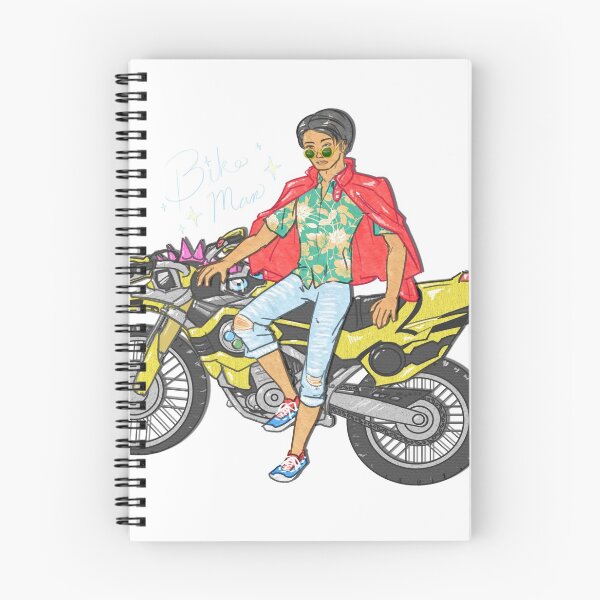 Item preview, Bike Man  Kiriya Sticker designed and sold by aquabluejay.