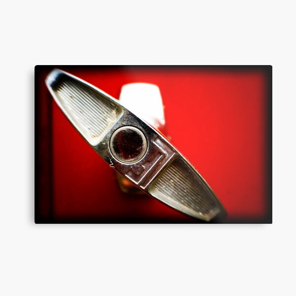 RED HANDLE Metal Print