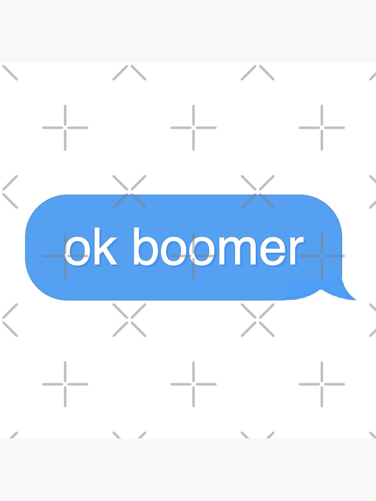 ok boomer text art copy and paste