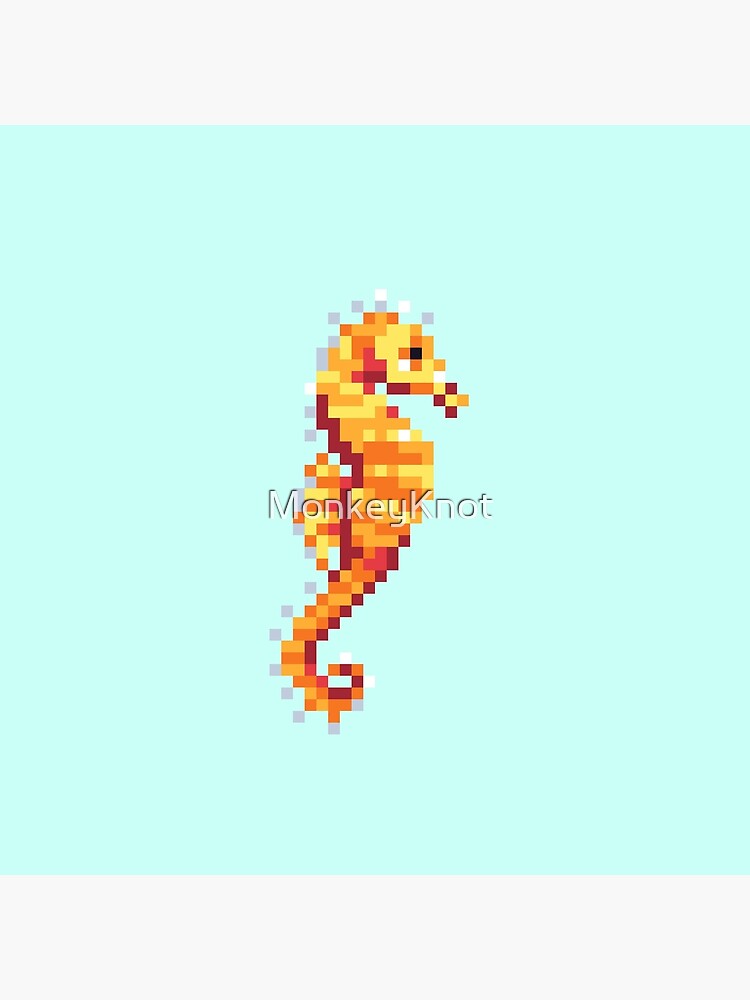Seahorse Pixels by MonkeyKnot