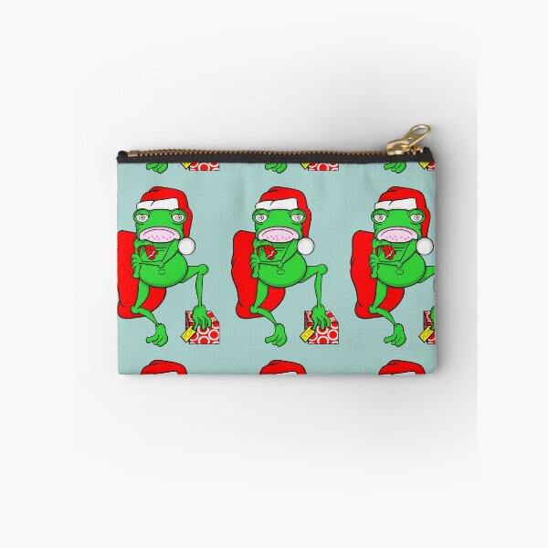 Item preview, Grumpy Frog Dressed as Santa designed and sold by piedaydesigns.