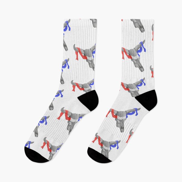 Item preview, Cow Skull With Patriotic Banner designed and sold by piedaydesigns.