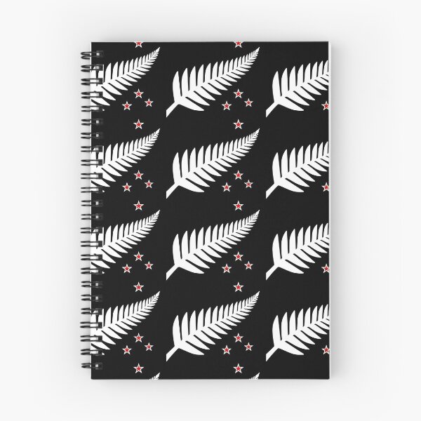 Item preview, New Zealand Flag Black Pattern designed and sold by piedaydesigns.