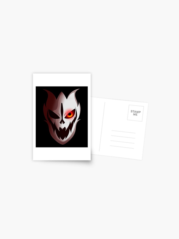 Underfell Gaster Blaster Postcard By Dbzexpert069 Redbubble