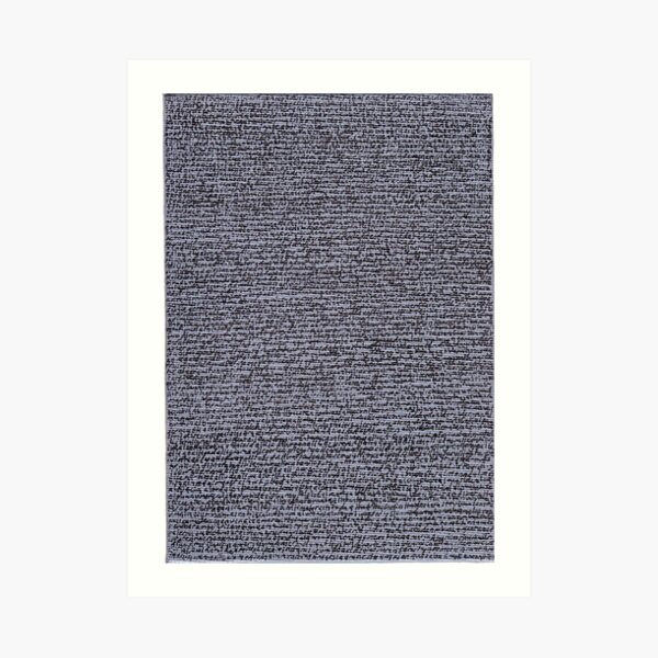 "Dictionary 1" (a-air conditioning) Art Print