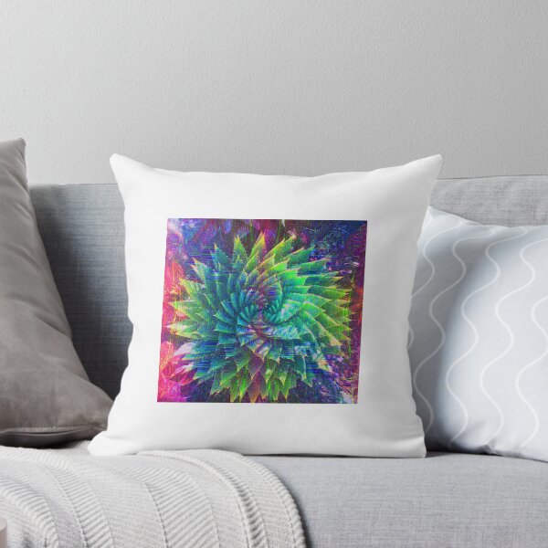 Item preview, "succulent1B-2" Glitched image of spiral succulent designed and sold by telenaut.