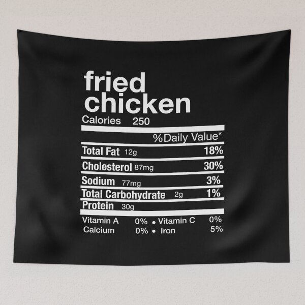 Item preview, Fried Chicken Nutrition Matching Family Thanksgiving Christmas designed and sold by Leslie Smith.