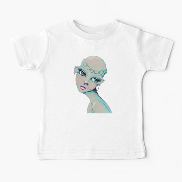 Bald & Beautiful Mermaid Baby T-Shirt