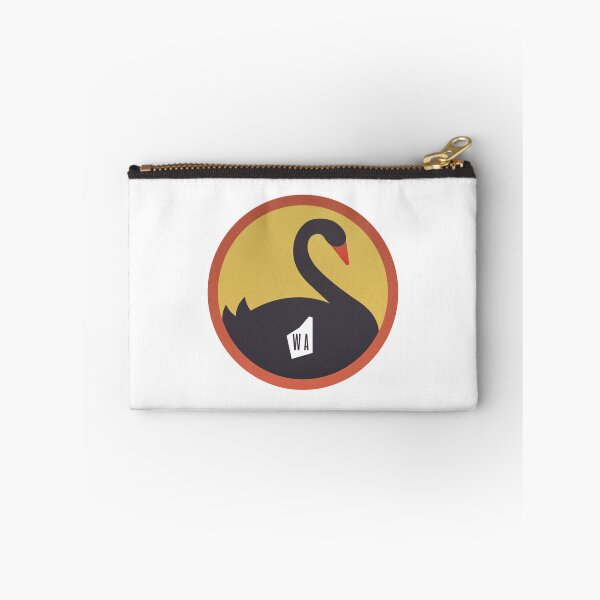 Item preview, Western Australia Swan Logo: A Vintage Black Swan Emblem designed and sold by Wandoo Studio.