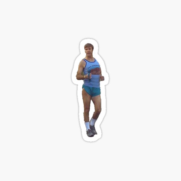 Kel's sexy power walking Sticker