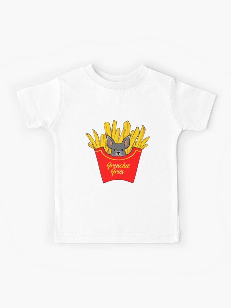 frenchie fries tshirt