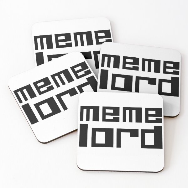 Item preview, meme lord (black text) designed and sold by gingerlouls.