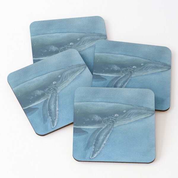 Item preview, Humpback whale and baby designed and sold by julie-wang-13.
