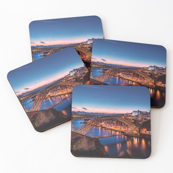 Item preview, Portugal City Lights Bridge Crossing  designed and sold by ultimatedigital.