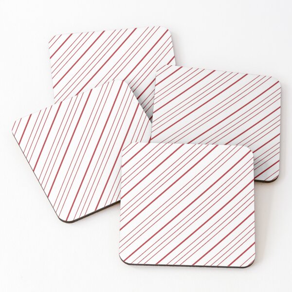 Item preview, Christmas Wishes Candy Cane Kisses Candy Cane Stripes in Red and White designed and sold by Gsallicat.