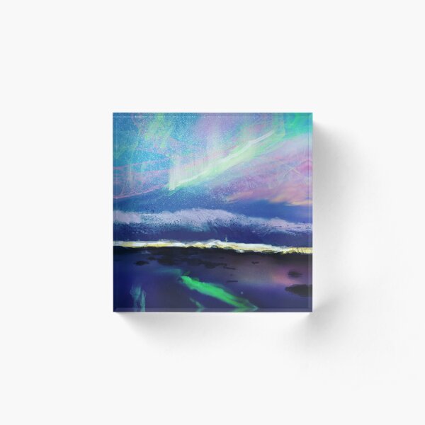 Aurora Acrylic Block