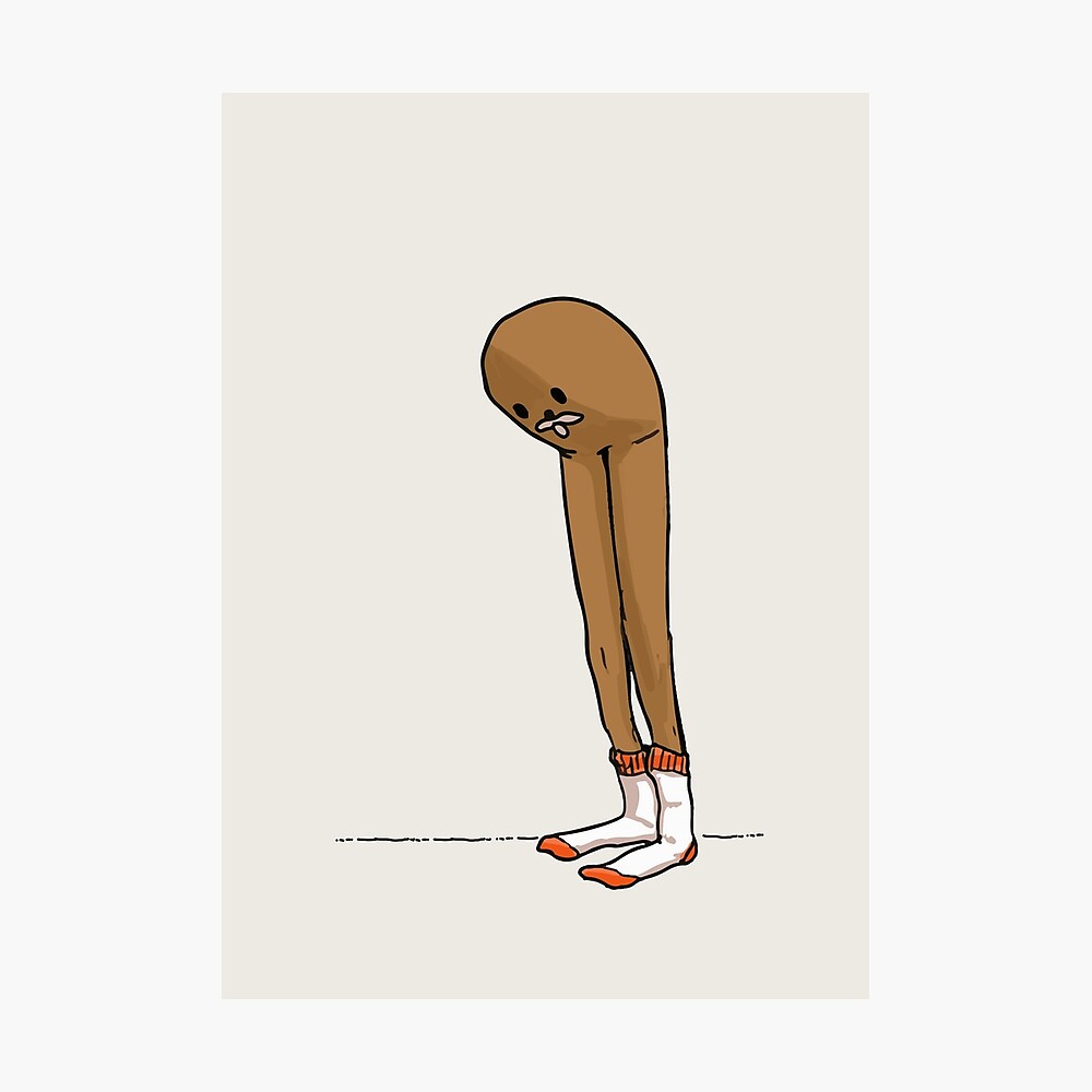 Gondola Meme Long Legs Spurdo Spärde sad looking at his socks feet HD High  Quality Online Store