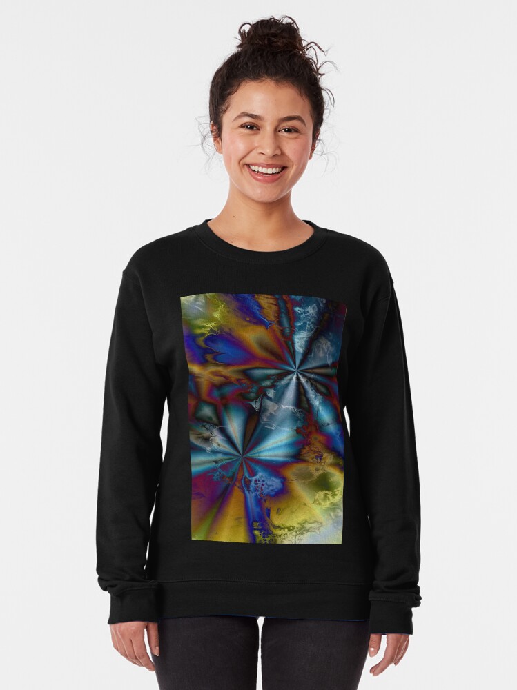 Alternate view of Hyperdrive: sci-fi outer space Pullover Sweatshirt