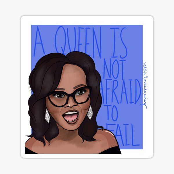 Oprah Winfrey Has Plenty of Motivation for all of Us Sticker