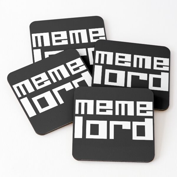 Item preview, meme lord white text designed and sold by gingerlouls.