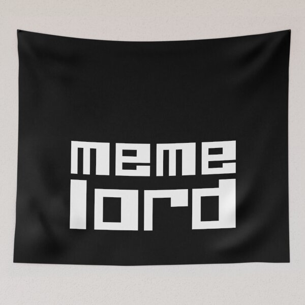 Item preview, meme lord white text designed and sold by gingerlouls.
