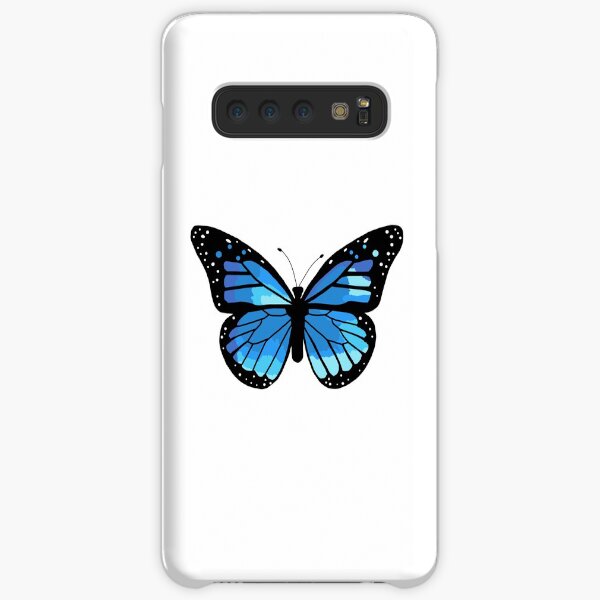 blue monarch butterfly Samsung Galaxy Snap Case
