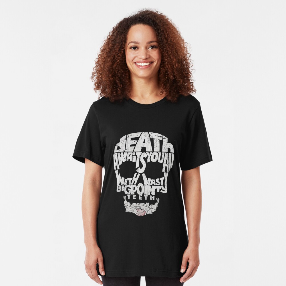 Death by Rabbit Slim Fit T-Shirt
