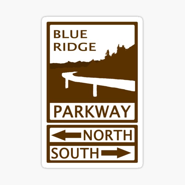 Item preview, Blue Ridge Parkway Road Sign designed and sold by faberdk.
