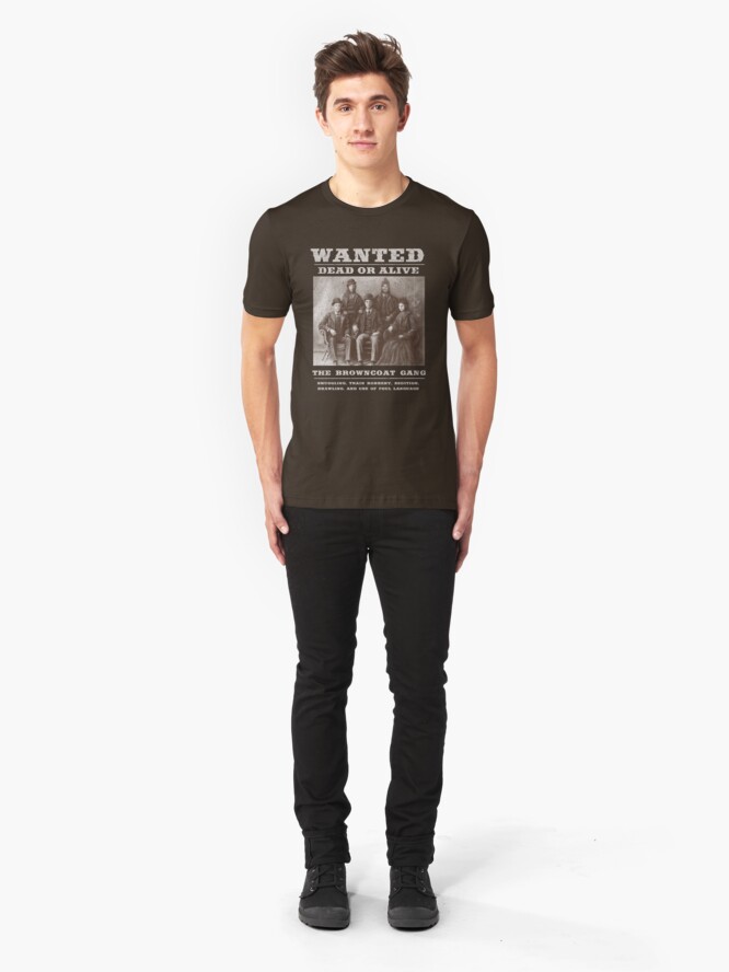 Alternate view of The Browncoat Gang Slim Fit T-Shirt