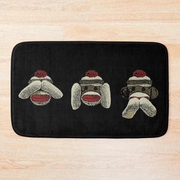 Item preview, Three Wooley Monkeys designed and sold by Bronzarino.