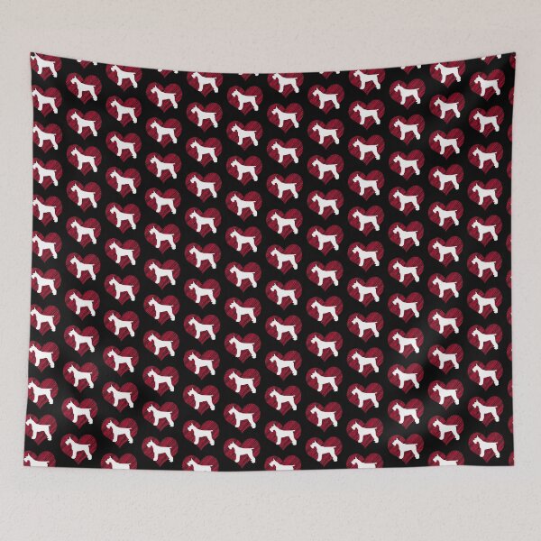 Artikelvorschau, Schnauzer Lovers gift I love dog parent dog mom, dog dad  dog owner gift idea entworfen und verkauft von LoveEveryWear.