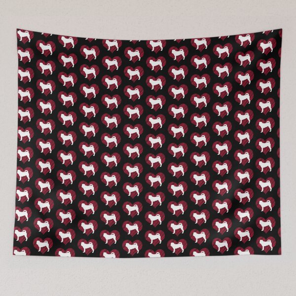 Artikelvorschau, Sharpei Lovers gift I love dog parent dog mom, dog dad  dog owner gift idea entworfen und verkauft von LoveEveryWear.