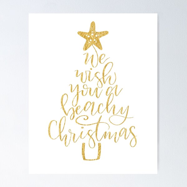Item preview, We Wish You a Beachy Christmas  designed and sold by DanaElyse.