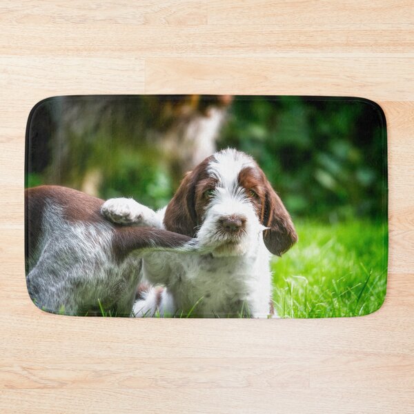 Item preview, Spinone puppy dog tails by heidiannemorris designed and sold by FOLK ART FUSION by heidiannemorris.