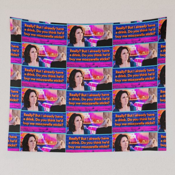 Item preview, Do you think he'd buy me mozzarella sticks? designed and sold by beck113.
