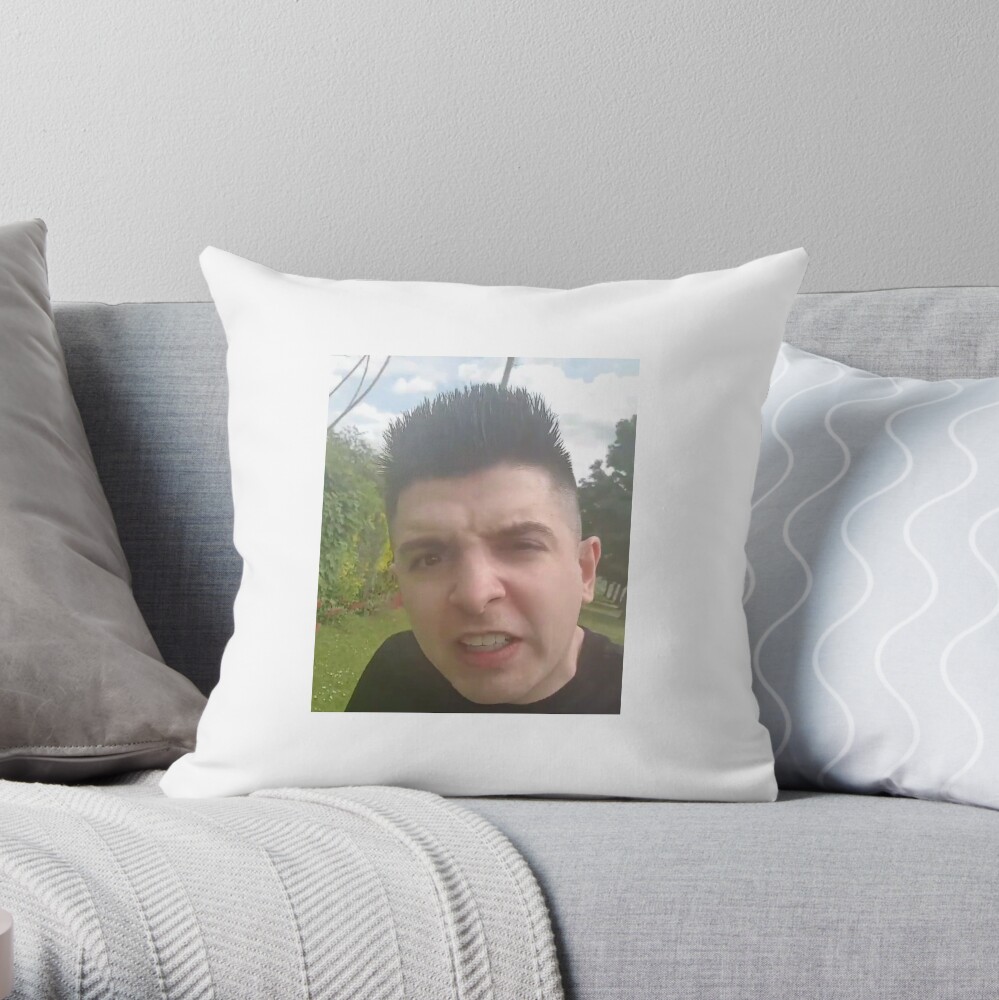 Gross Gore Hedgehog Throw Pillow By Englandismycity Redbubble