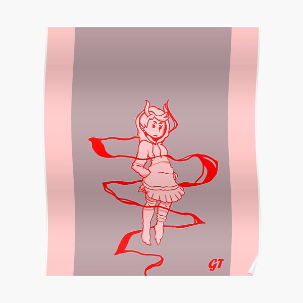 demon print Poster