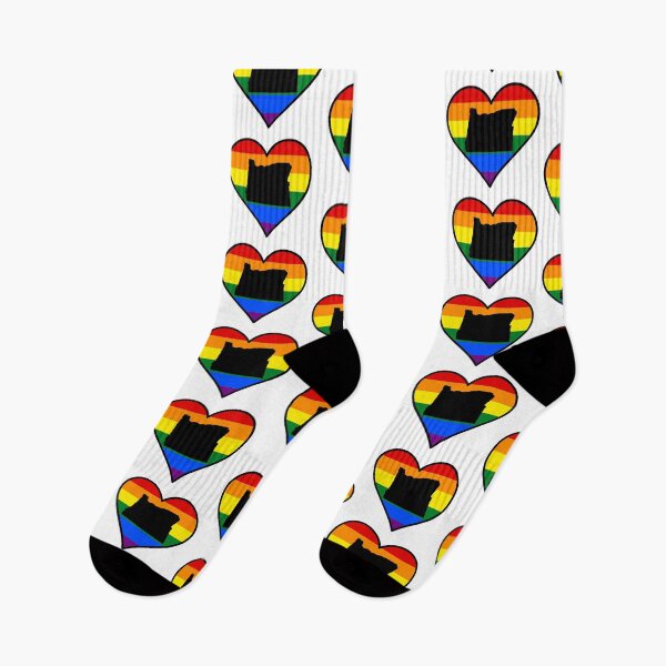 Item preview, Oregon Gay Pride Heart designed and sold by fearcity.