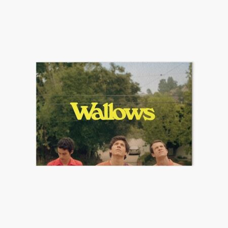 njengengek wallows - Art Board Print